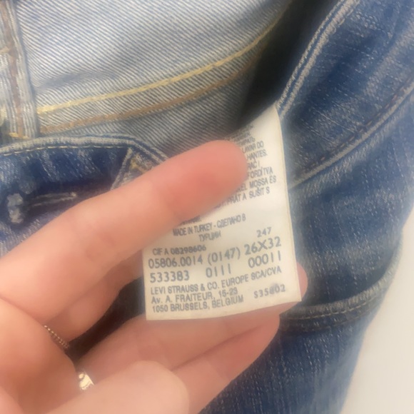 Levi’s Bold Curve Skinny Boot. Size 26. - Picture 5 of 5